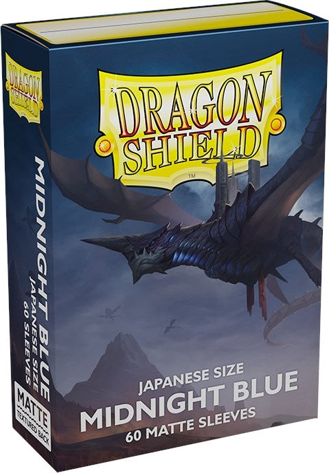 Image for Dragon Shield Matte Japanese Sleeves - Midnight Blue (60-Pack) - Card Sleeves