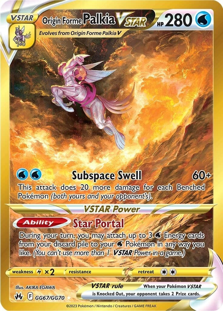 Image for Origin Forme Palkia VSTAR (Secret) (GG67/GG70) - Pokemon