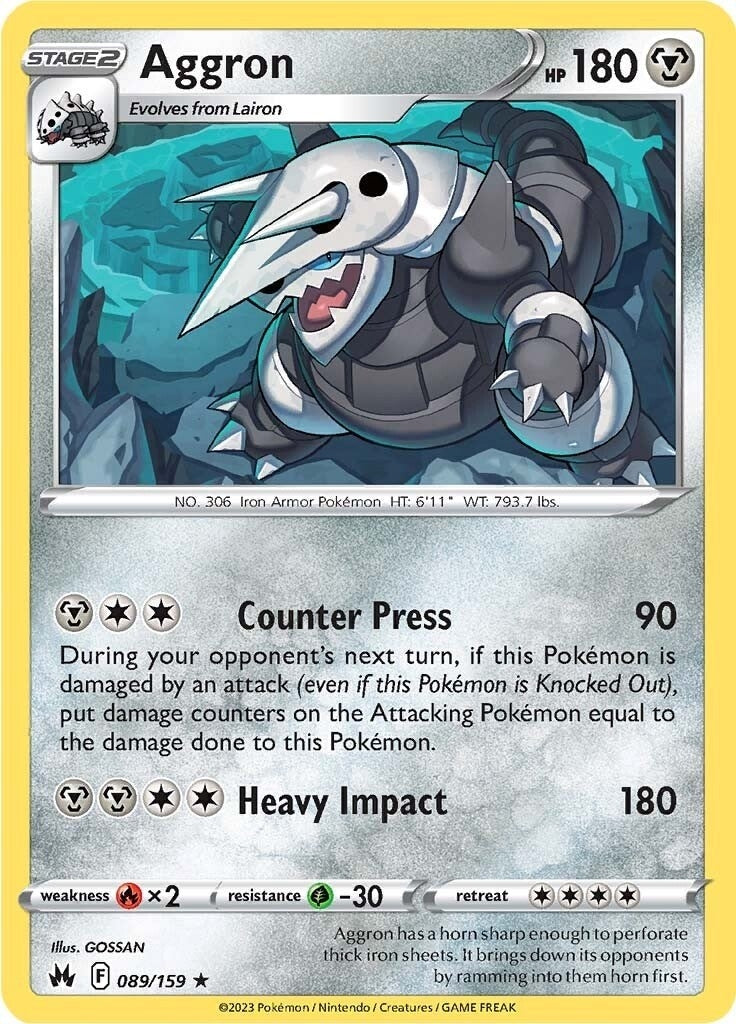 Image for Aggron (089/159) - Pokemon