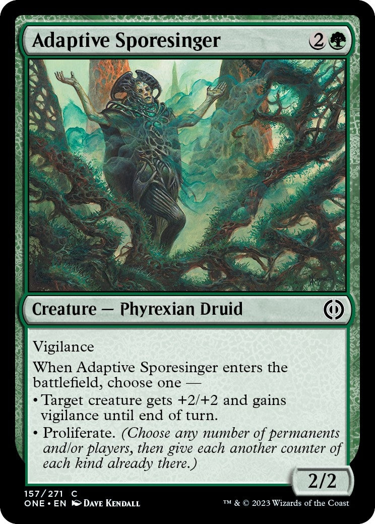 Image for Adaptive Sporesinger (157) - Magic: The Gathering