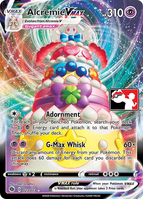 Image for Alcremie VMAX (23/73) - Pokemon