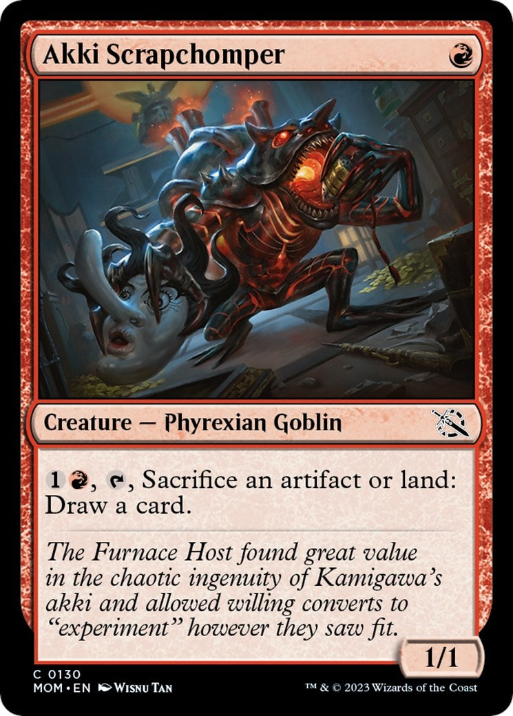 Image for Akki Scrapchomper (130) - Magic: The Gathering