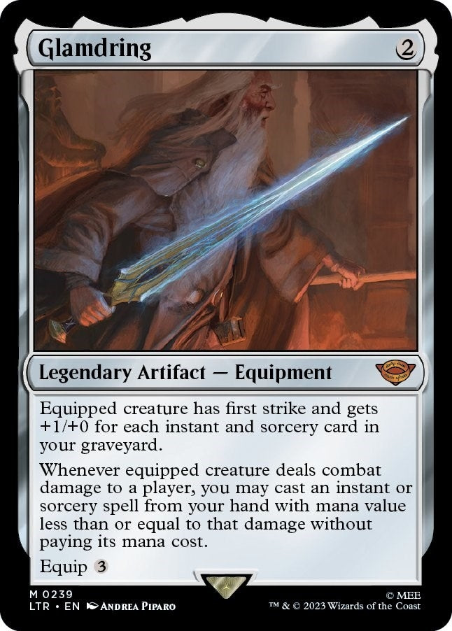 Image for Glamdring (239) - Magic: The Gathering