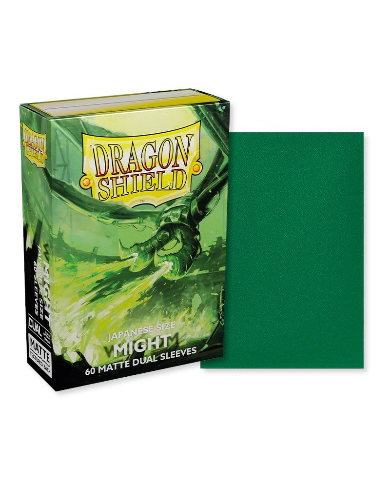 Image for Dragon Shield Dual Matte Japanese Sleeves - Might (60-Pack) - Card Sleeves