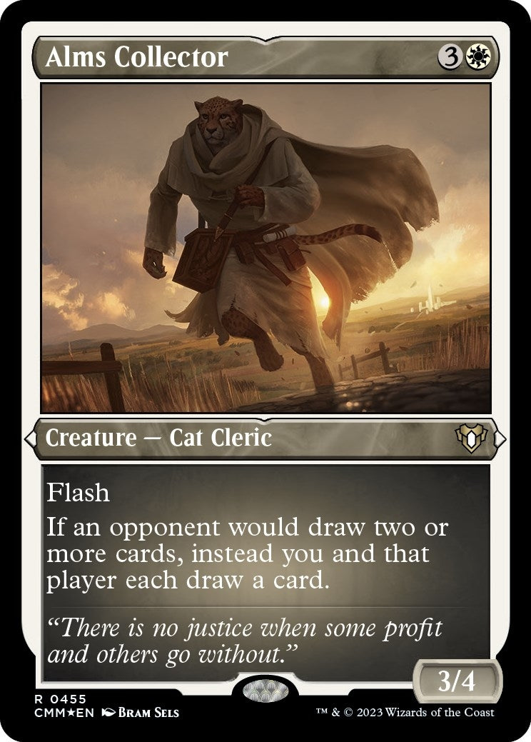 Image for Alms Collector (Foil Etched) (455) - Magic: The Gathering