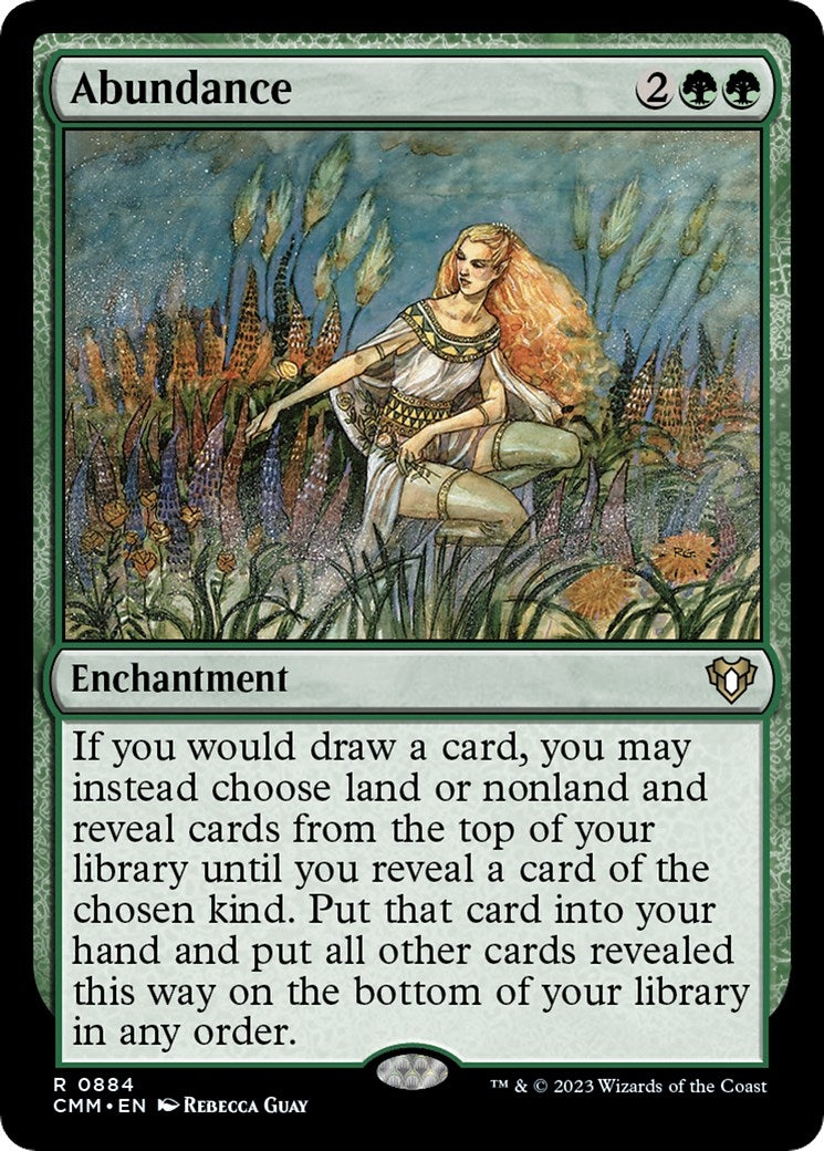 Image for Abundance (884) - Magic: The Gathering