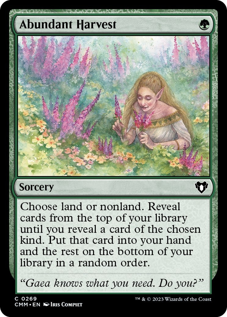 Image for Abundant Harvest (269) - Magic: The Gathering