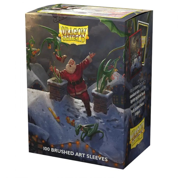 Image for Dragon Shield Limited Edition Art Sleeves - Christmas Dragon 2023 (100-Pack) - Card Sleeves