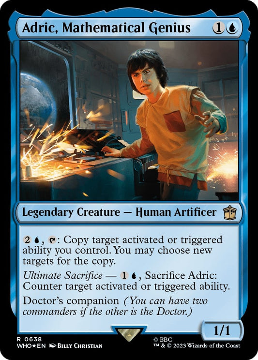 Image for Adric, Mathematical Genius (Surge Foil) (638) - Magic: The Gathering