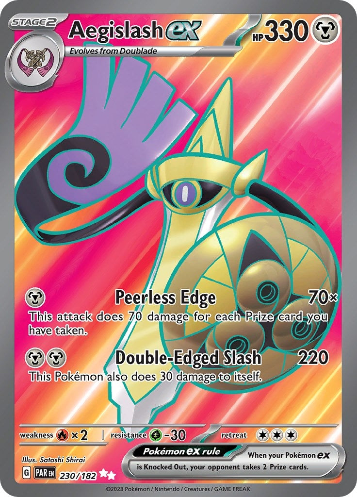 Image for Aegislash ex (230/182) - Pokemon
