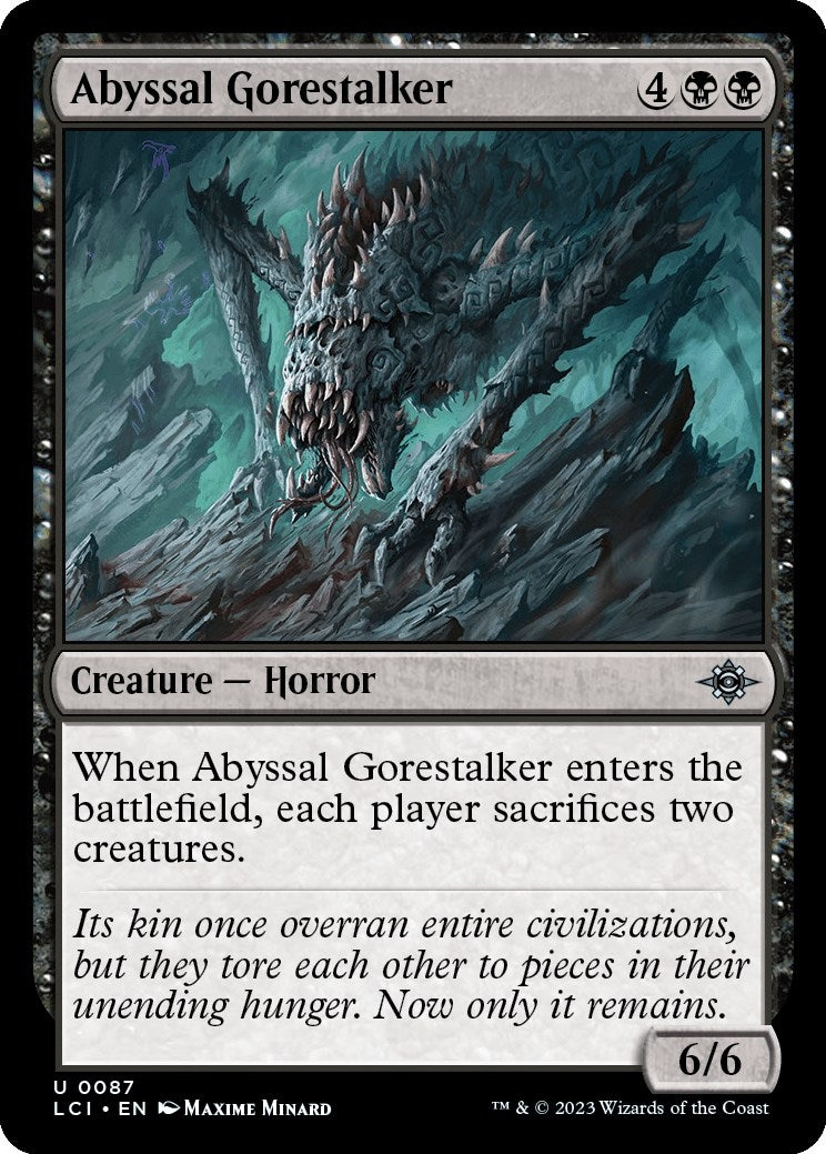 Image for Abyssal Gorestalker (87) - Magic: The Gathering