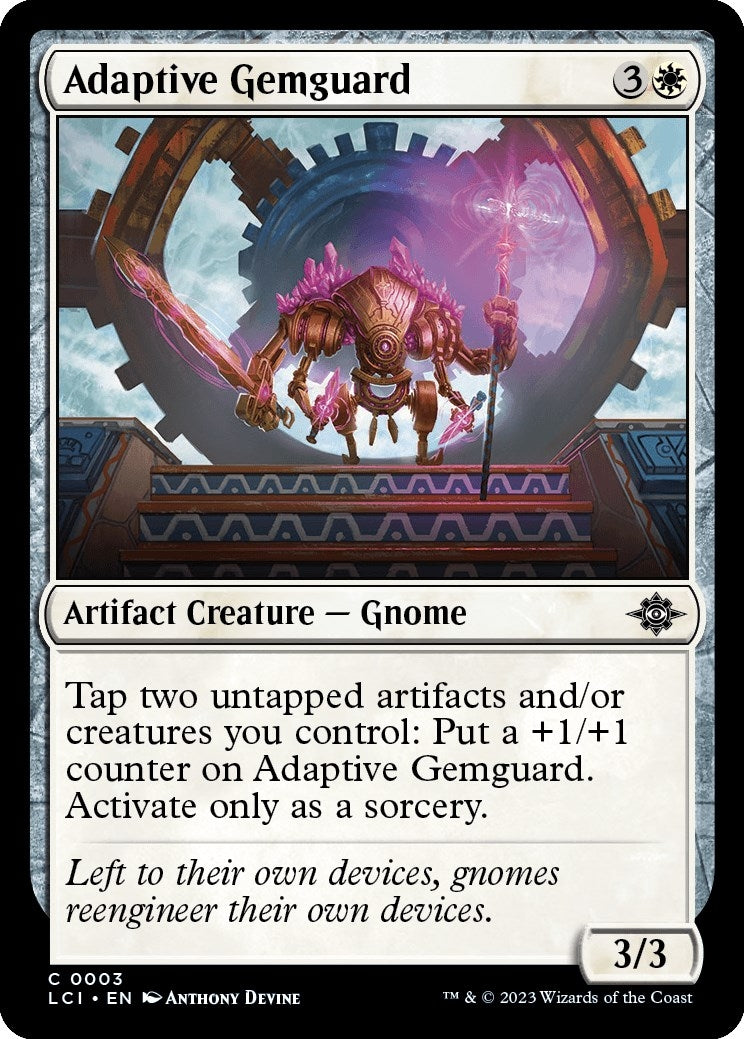 Image for Adaptive Gemguard (3) - Magic: The Gathering
