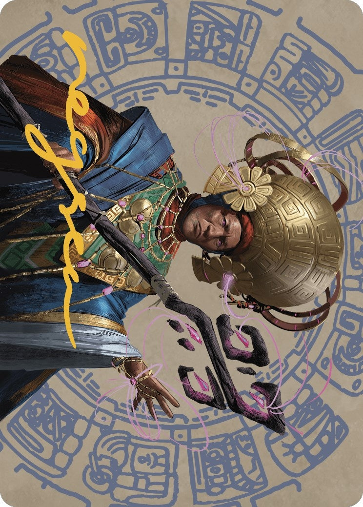 Image for Akal Pakal, First Among Equals Art Card (46/81) (Gold-Stamped Signature) (46) - Magic: The Gathering