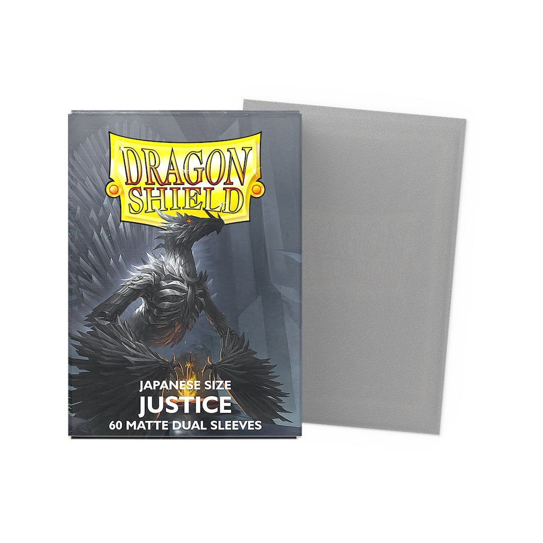 Image for Dragon Shield Dual Matte Japanese Sleeves - Justice (60-Pack) - Card Sleeves