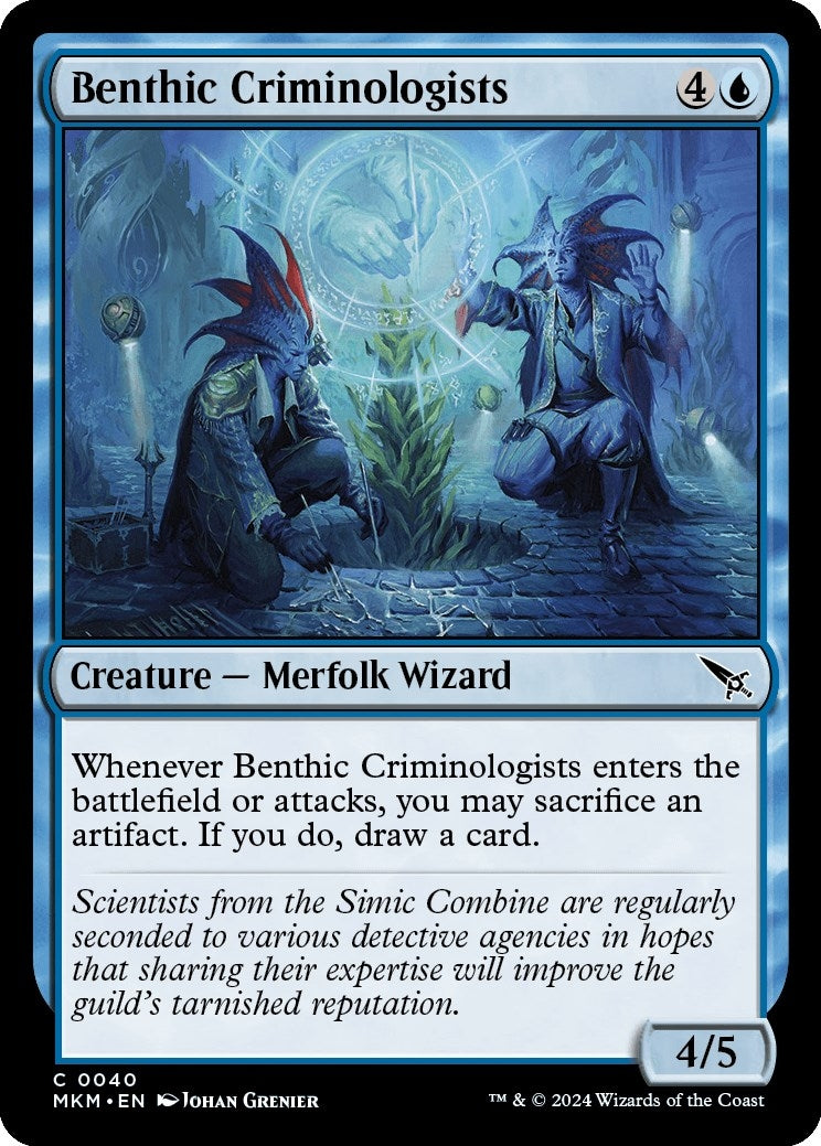 Image for Benthic Criminologists (40) - Magic: The Gathering