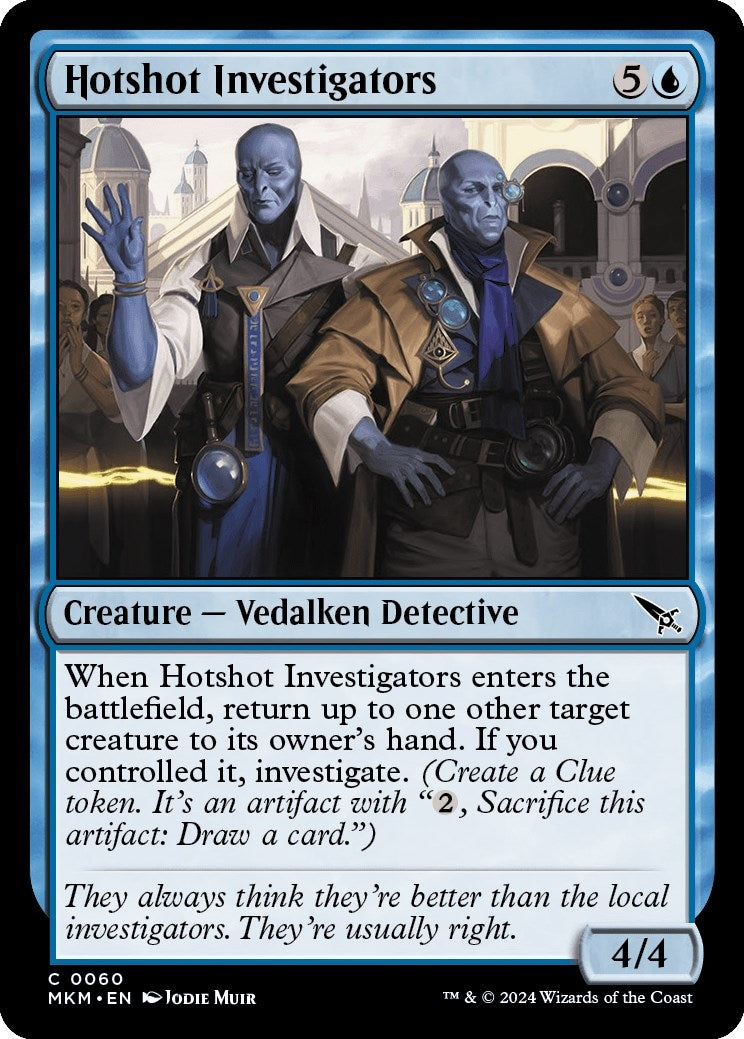 Image for Hotshot Investigators (60) - Magic: The Gathering