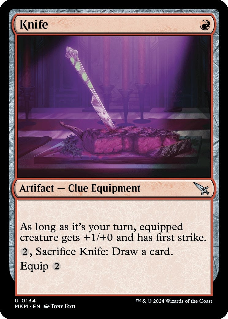 Image for Knife (134) - Magic: The Gathering