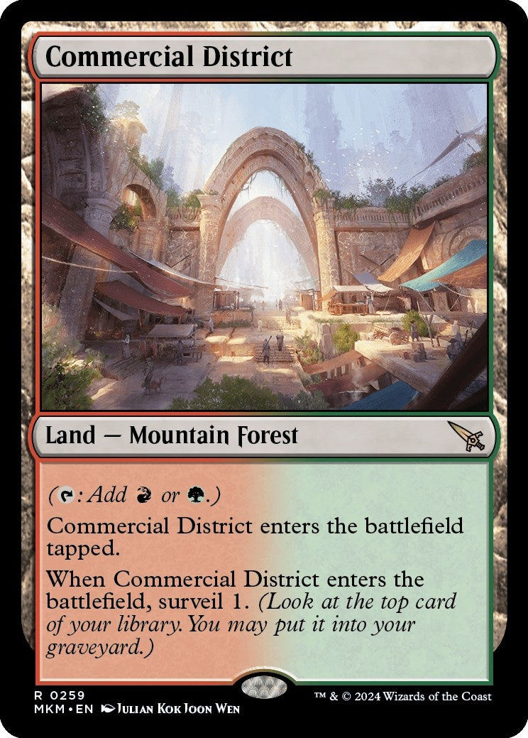 Image for Commercial District (259) - Magic: The Gathering