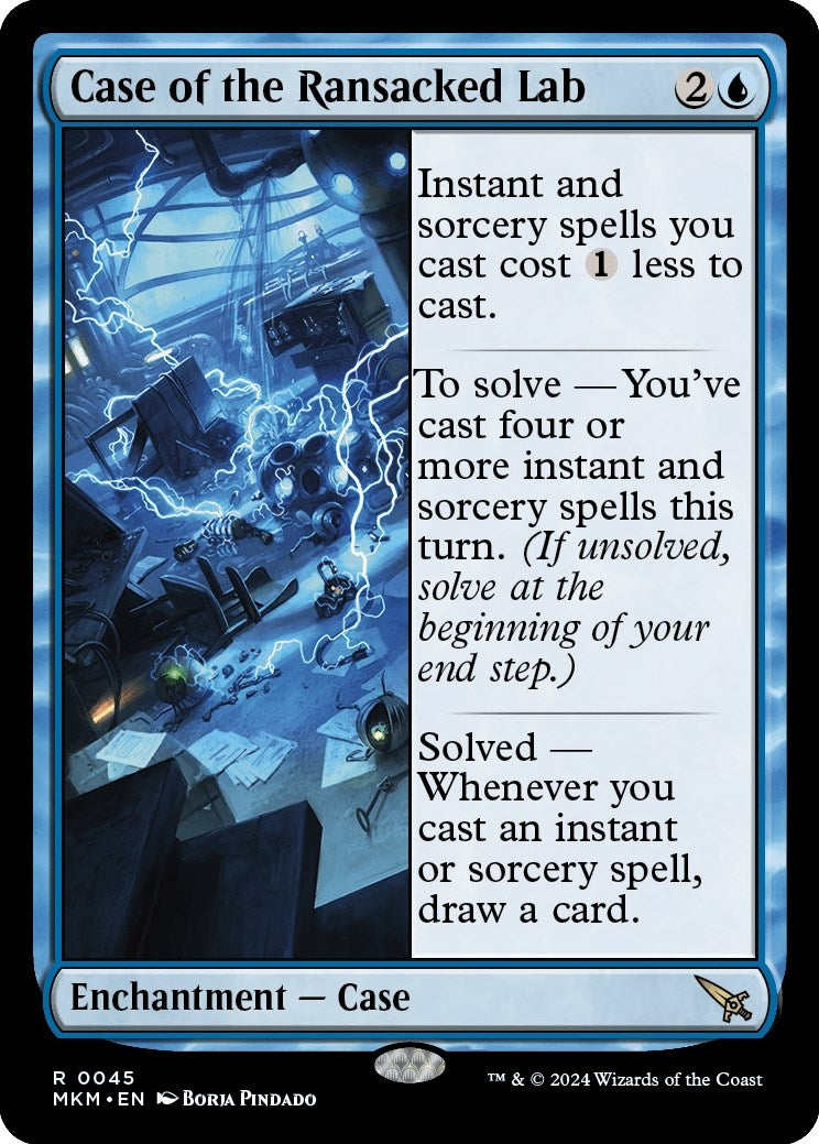 Image for Case of the Ransacked Lab (45) - Magic: The Gathering