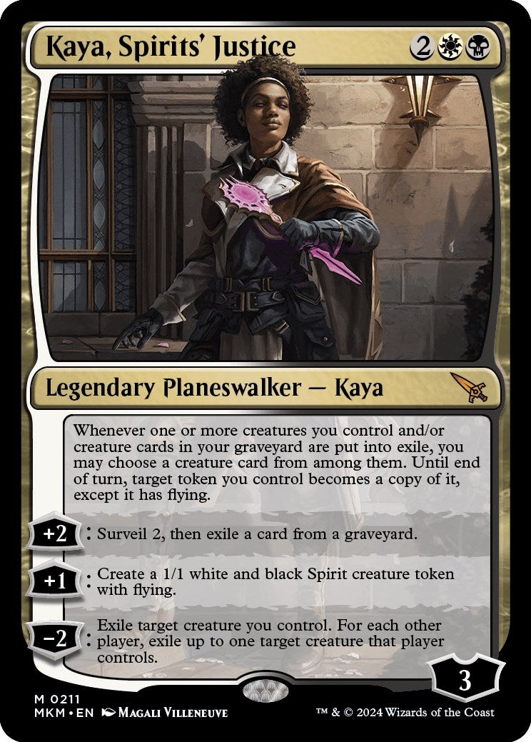 Image for Kaya, Spirits' Justice (211) - Magic: The Gathering