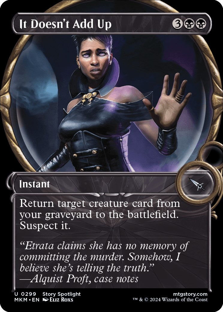 Image for It Doesn't Add Up (Showcase) (299) - Magic: The Gathering