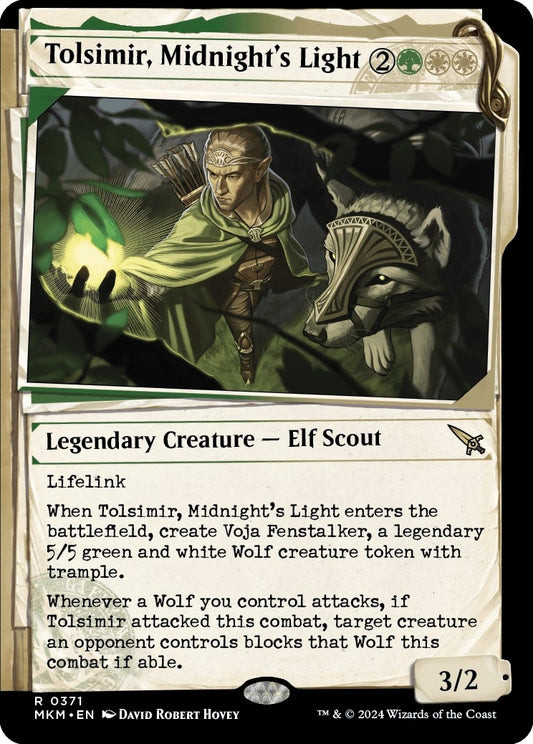 Image for Tolsimir, Midnight's Light (Showcase) (371) - Magic: The Gathering