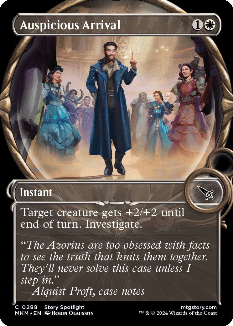 Image for Auspicious Arrival (Showcase) (288) - Magic: The Gathering