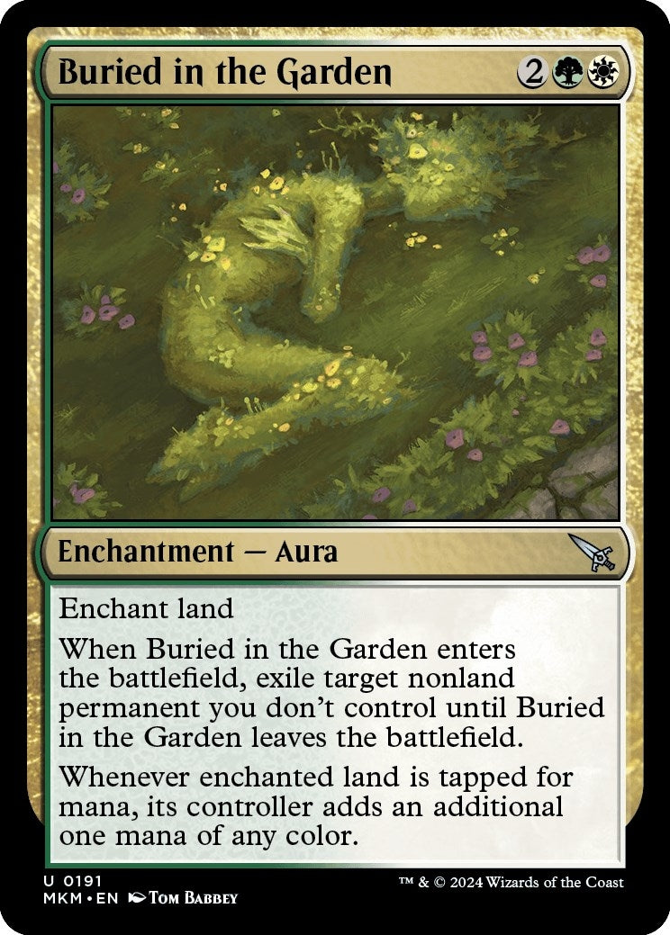 Image for Buried in the Garden (191) - Magic: The Gathering