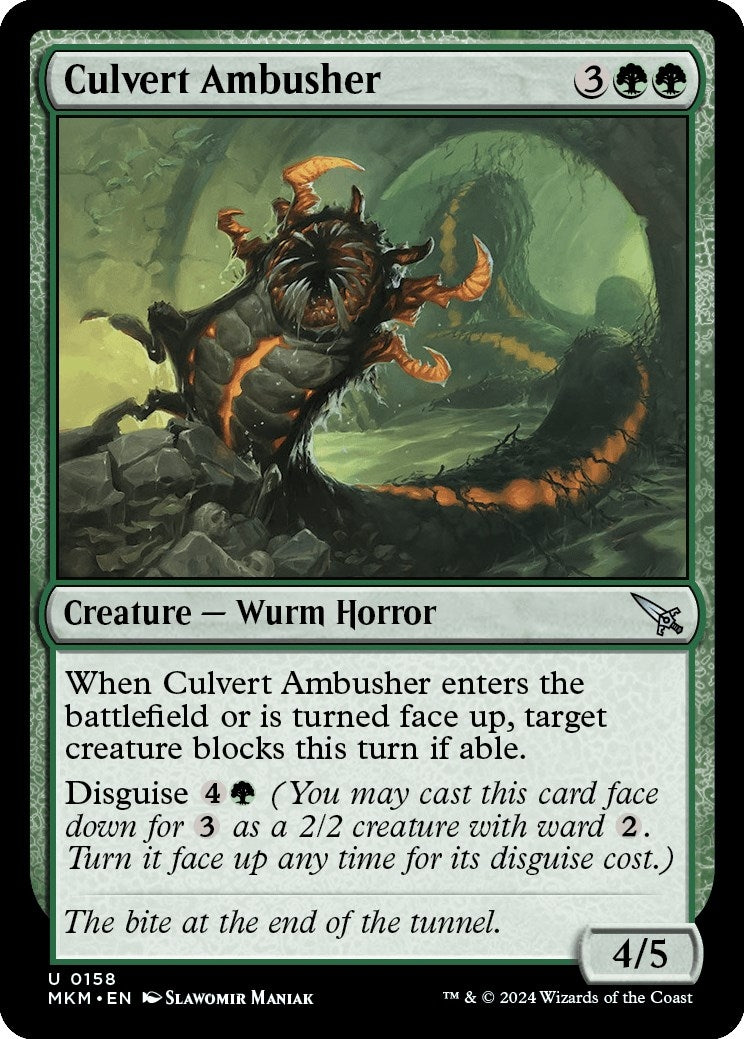 Image for Culvert Ambusher (158) - Magic: The Gathering