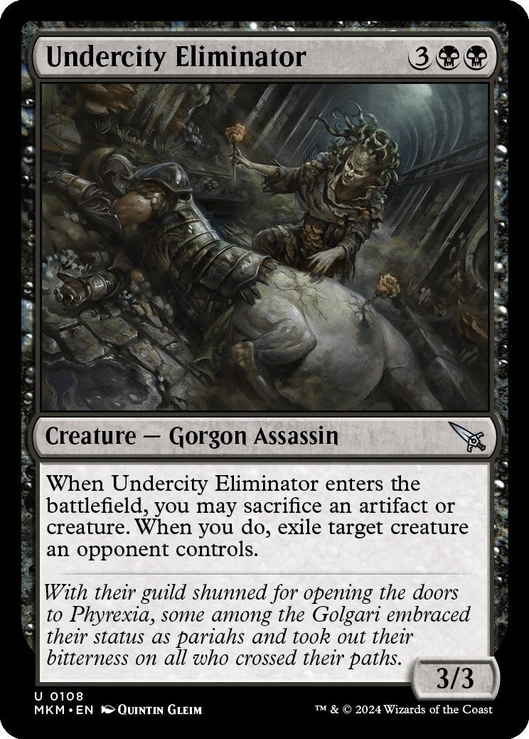 Image for Undercity Eliminator (108) - Magic: The Gathering
