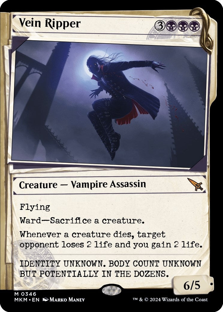 Image for Vein Ripper (Showcase) (346) - Magic: The Gathering