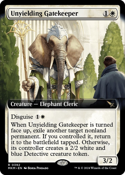 Image for Unyielding Gatekeeper (Extended Art) (392) - Magic: The Gathering