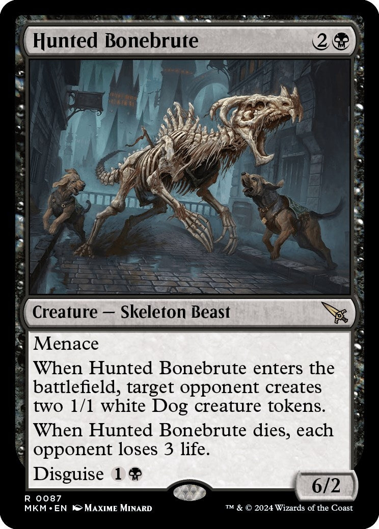 Image for Hunted Bonebrute (87) - Magic: The Gathering