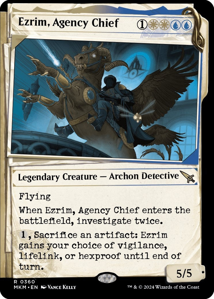 Image for Ezrim, Agency Chief (Showcase) (360) - Magic: The Gathering