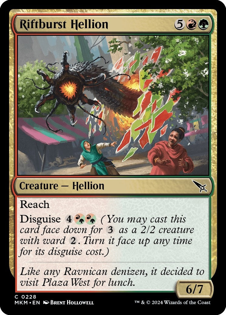 Image for Riftburst Hellion (228) - Magic: The Gathering