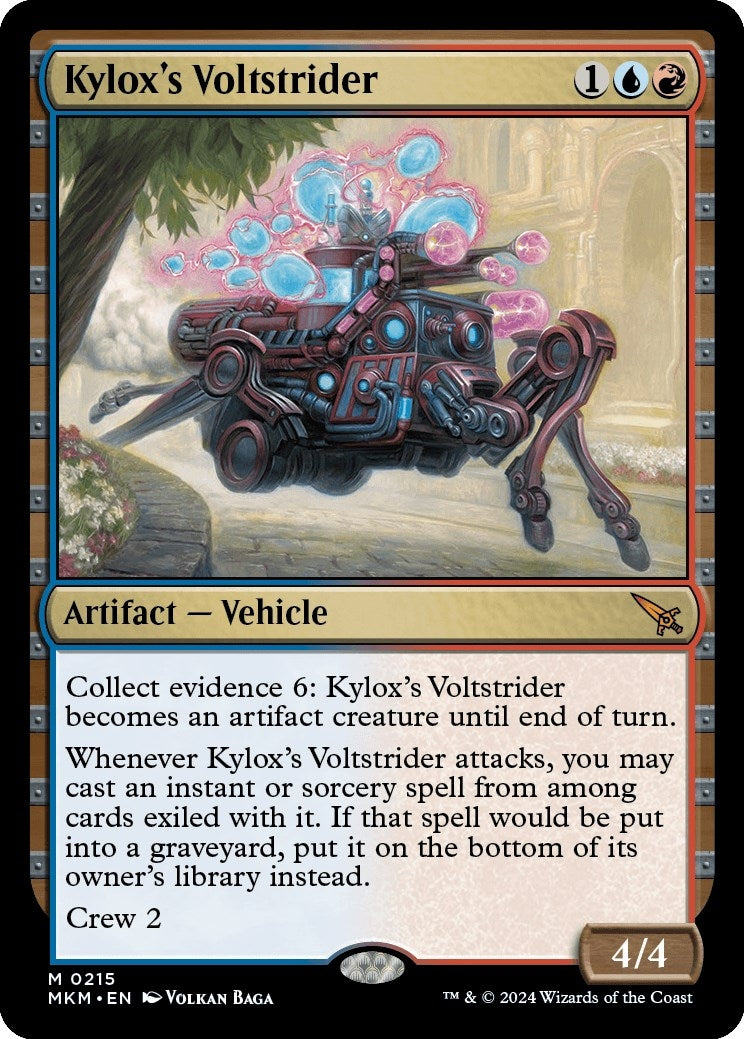 Image for Kylox's Voltstrider (215) - Magic: The Gathering