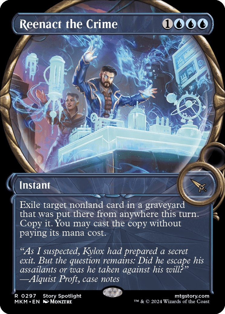 Image for Reenact the Crime (Showcase) (297) - Magic: The Gathering