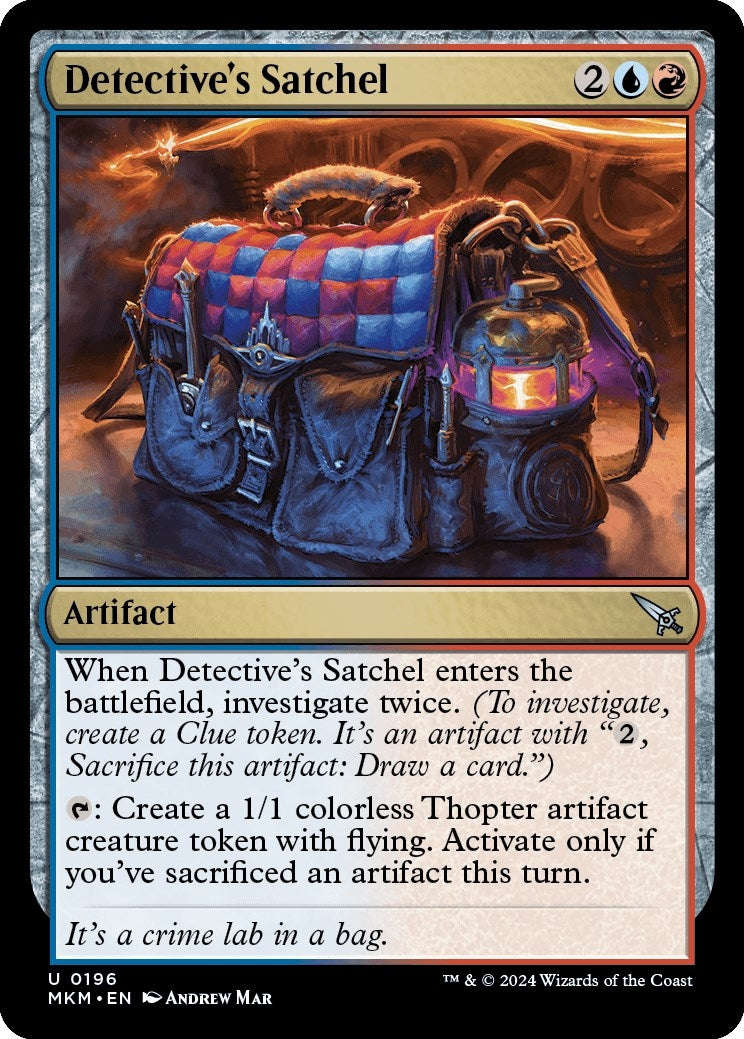 Image for Detective's Satchel (196) - Magic: The Gathering
