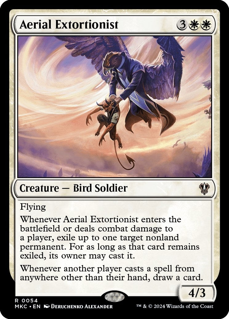 Image for Aerial Extortionist (54) - Magic: The Gathering
