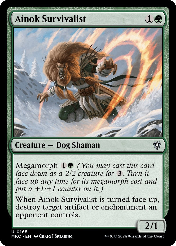Image for Ainok Survivalist (165) - Magic: The Gathering