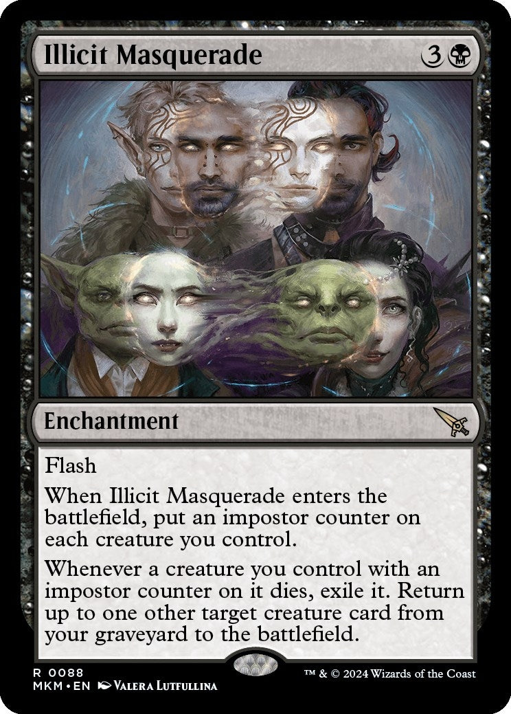 Image for Illicit Masquerade (88) - Magic: The Gathering