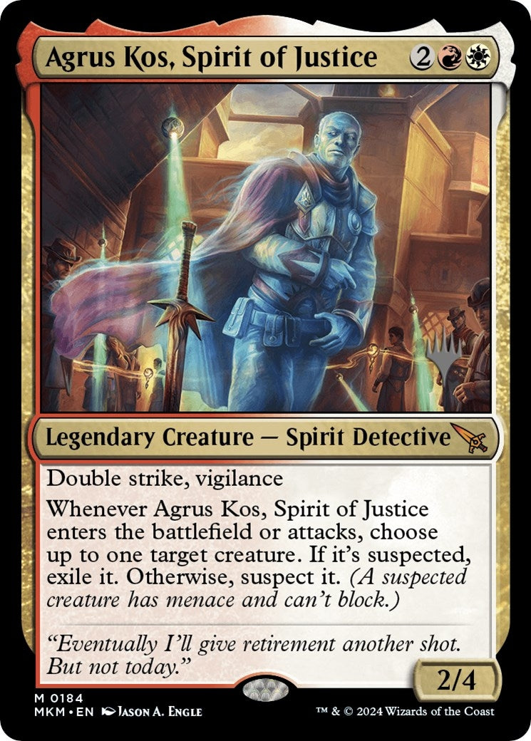Image for Agrus Kos, Spirit of Justice (184) - Magic: The Gathering