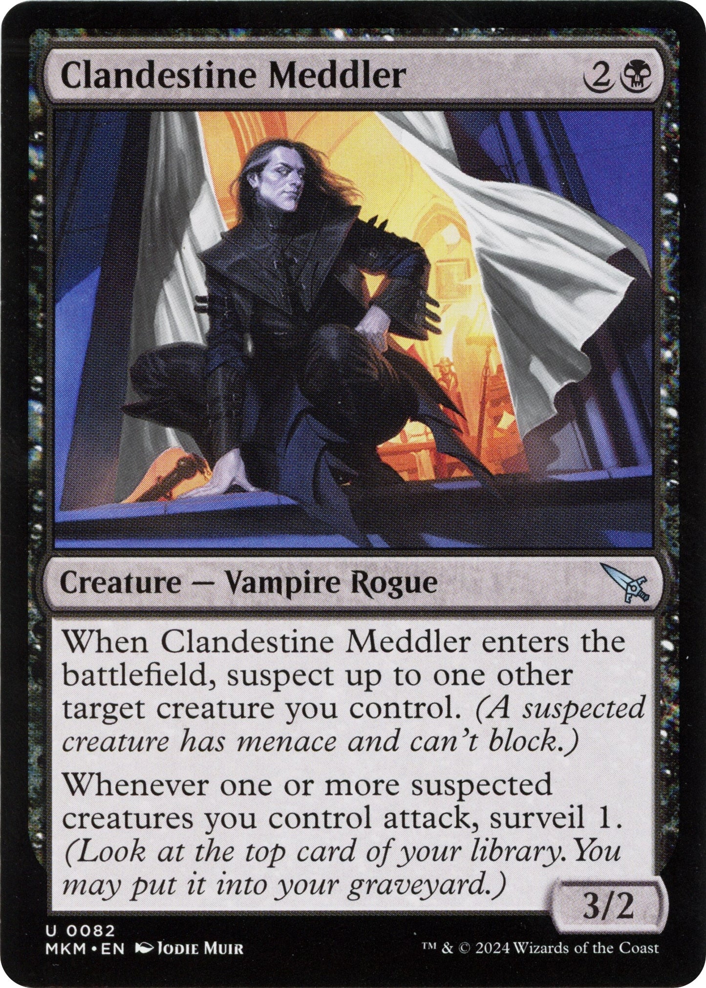 Image for Clandestine Meddler (b) (82) - Magic: The Gathering