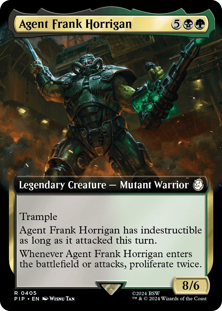 Image for Agent Frank Horrigan (Extended Art) (405) - Magic: The Gathering