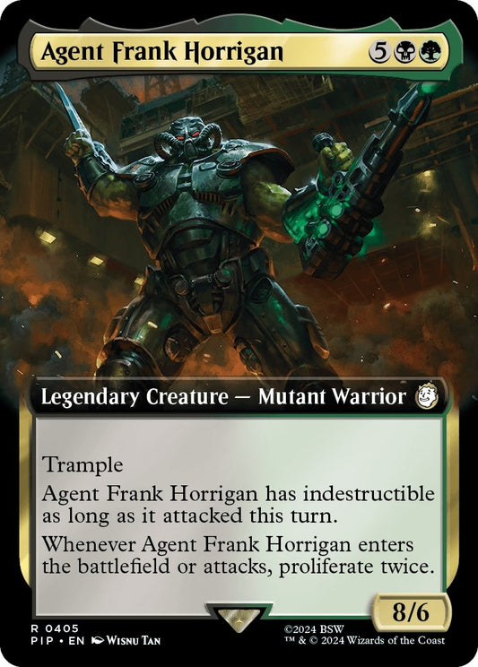 Image for Agent Frank Horrigan (Extended Art) (405) - Magic: The Gathering