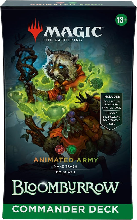Image for Bloomburrow Commander Deck - Animated Army - Magic: The Gathering