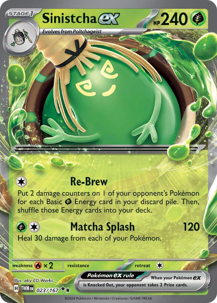 Image for Sinistcha ex (023/167) - Pokemon