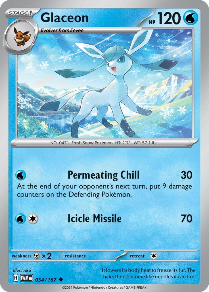 Image for Glaceon (054/167) - Pokemon