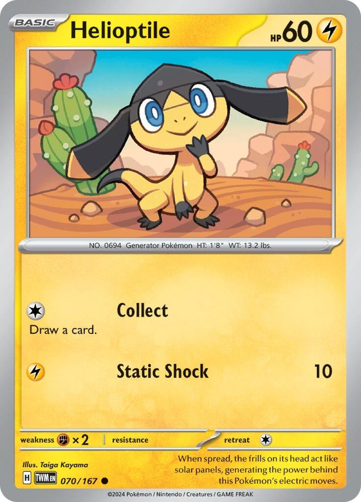 Helioptile (070/167)