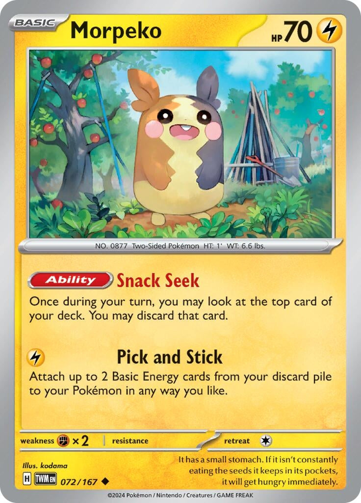 Image for Morpeko (072/167) - Pokemon